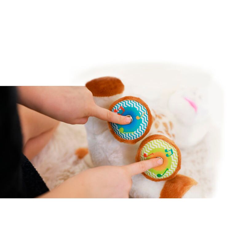 Σόφι καμηλοπάρδαλη Λούτρινο παιχνίδι που μεταφέρει την μουσική με ένα άγγιγμα! - Image 4