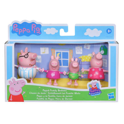 Hasbro Peppa Pig σετ φιγούρες  Peppa's Family Bedtime