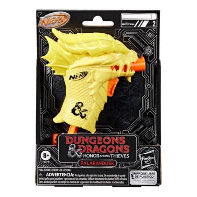 Εκτοξευτήρας Hasbro Nerf Microshots Dungeons & Dragons Palarandusk - Κίτρινο