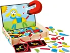 Hape Early Explorer Ξύλινο Magnetic Art Box-105Τμχ