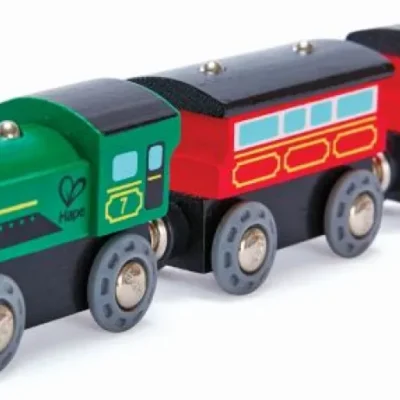 Hape Railway Ξύλινο Τρενάκι Stream-Era