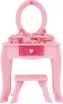 Hape Ξύλινο Σετ Dresser Table And Stool Girl's Vanity-Pink