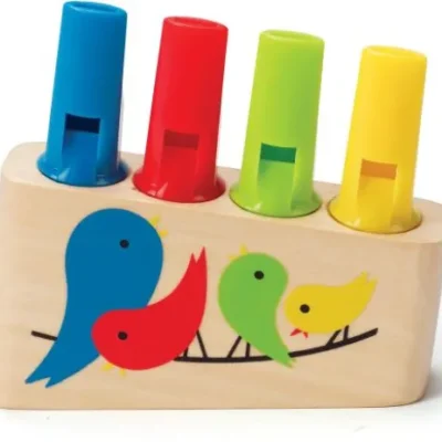 Hape Early Explorer Ξύλινος Αυλός Rainbow Pan Flute