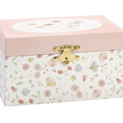 LITTLE DUTCH. Μουσική κοσμηματοθήκη Flowers & Butterflies.