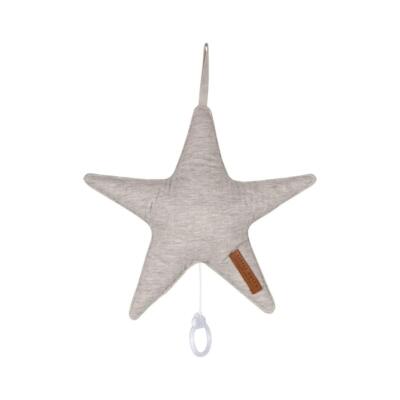 LITTLE DUTCH. Μουσικό αστέρι Pure Grey 27 Χ 27