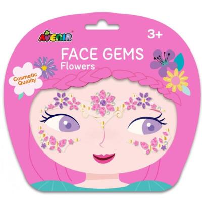 FACE GEMS-FLOWERS