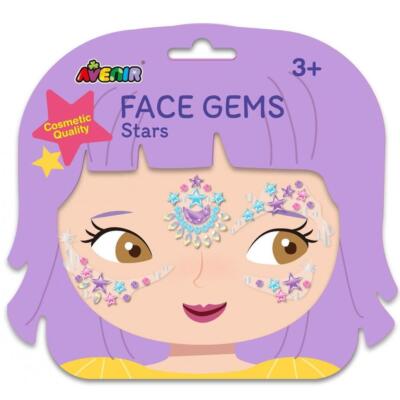 FACE GEMS-STARS