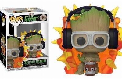 Φιγούρα Funko POP! Marvel: I Am Groot - Groot with Detonator #1195