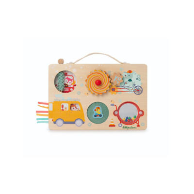 Lilliputiens Ξύλινο Παιχνίδι Δραστηριοτήτων On the Road (LI83509)