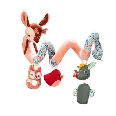 Lilliputiens Σπιράλ Δραστηριοτήτων Κούνιας & Καροτσιού Δάσος (LI83337)