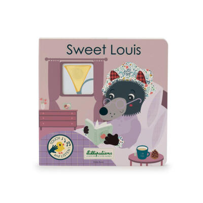 LILLIPUTIENS- Βιβλιαράκι αφής & ήχων Sweet Louis