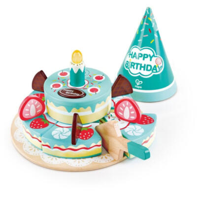 Hape Playfully Delicious Ξύλινη Τούρτα Γενεθλίων Happy Birthday (E3180A)