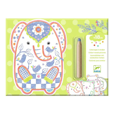 Djeco Ζωγραφίζω Με Μαγικό Μολύβι Ελέφαντας