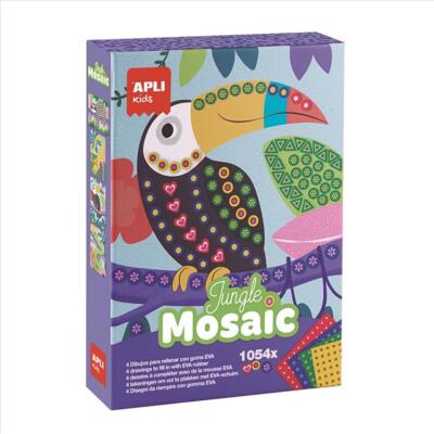 ΜΩΣΑΙΚΟ APLI PRINTED MOSAIC JUNGLE