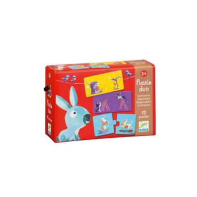 Djeco Πάζλ Duo Αντίθετα 10 Παζλ 20 Τμχ