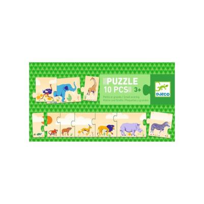 Djeco Παζλ Ταξινόμησης 10 Τμχ. Μικρό Και Μεγάλο - Fsc Mix