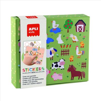 APLI STICKERS BOX ANIMALS