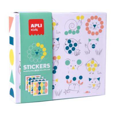 Παιχνίδι Με Αυτοκόλλητα Ζωάκια Apli Kids Stickers Box
