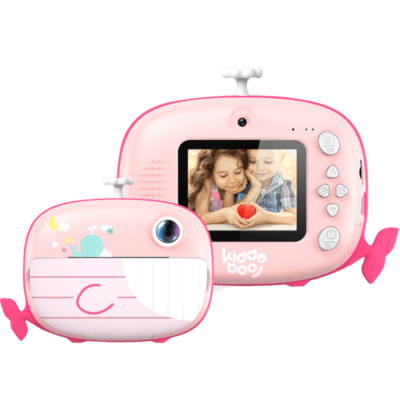 Kiddoboo Φωτογραφική Μηχανή FotoFun 2 Whale Pink | KBP82PNK