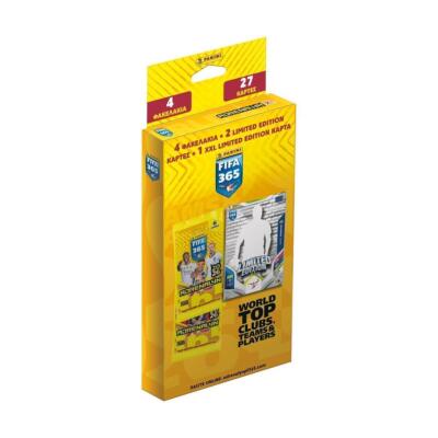 Συσκευασία Blister FIFA 365 2026 Adrenalyn XL Panini με 6 φακελάκια.