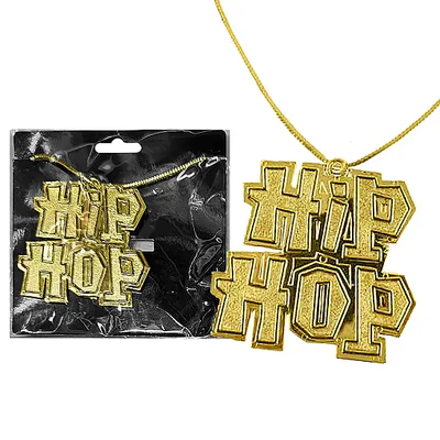 Κολιέ Χρυσό Hip Hop