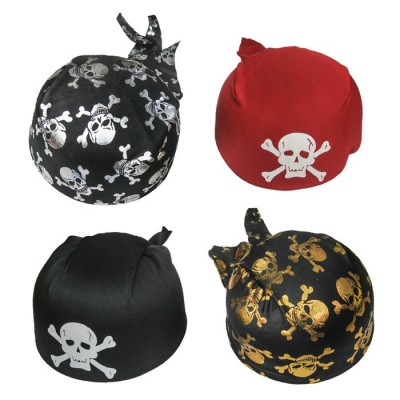 Ασημί Καπέλο Πειρατή - Bandana Look