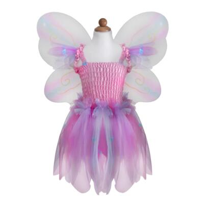 Αποκριάτικη Παιδική Στολή Πεταλούδα Ροζ με Φτερά | 35915