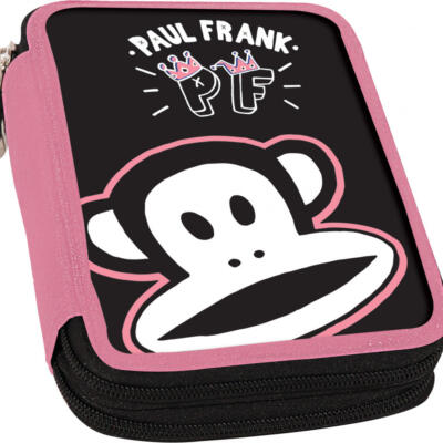 Back Me Up Paul Frank Crown Κασετίνα Γεμάτη Μαύρη | 346-61100