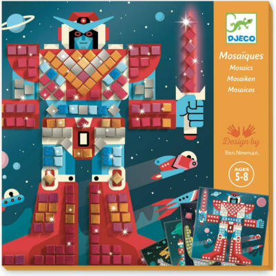 Djeco Μωσαϊκό με Μεταλλικό Εφέ "Μάχη στο Διάστημα" 5+ Ετών | 09424