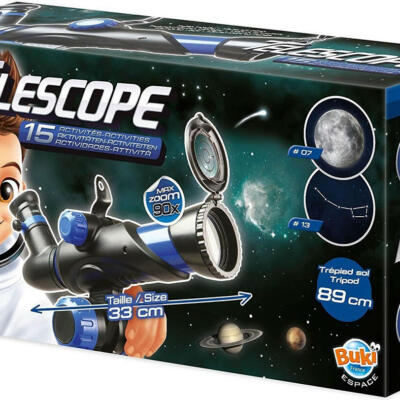 Buki Τηλεσκόπιο Ζοοm x90 STEM για 8+ Ετών BUK-TS006B