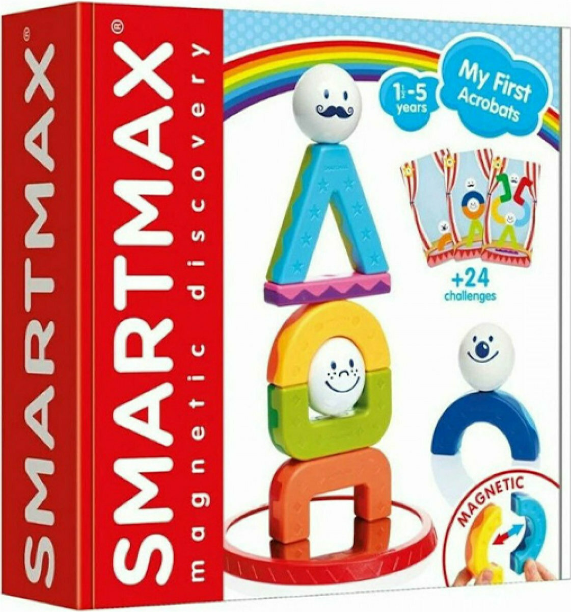 SmartGames Μαγνητικό Εκπαιδευτικό Παιχνίδι 'Ακροβάτες' 18+ Μηνών | 125054