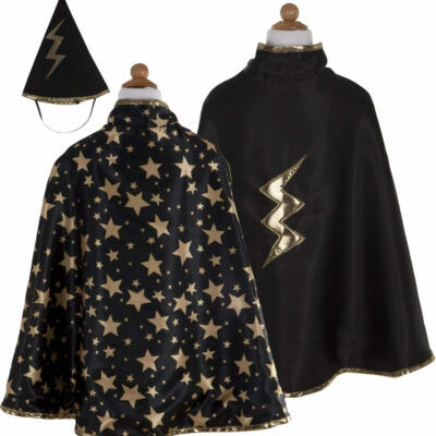 Αποκριάτικη Στολή Κάπα με Καπέλο, Μάγος | 61193