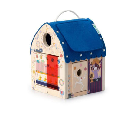 Lilliputiens Ξύλινο Σπιτάκι Δραστηριοτήτων "Ψευδαισθήσεις" (LI83451)