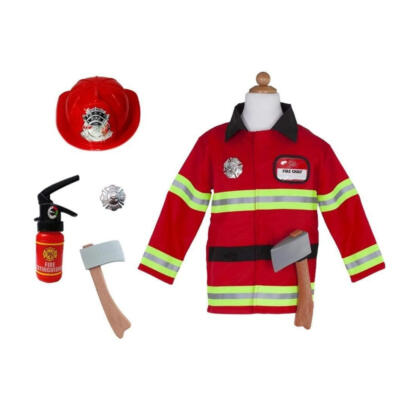 Αποκριάτικη Παιδική Στολή Πυροσβέστης με Αξεσουάρ | 81353