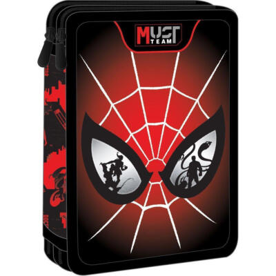 Must Team Κασετίνα Διπλή Γεμάτη Spiderman Eyes | 000508558