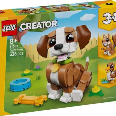 LEGO Creator 3in1 Cute Animals: Playful Puppy Dog (31382)