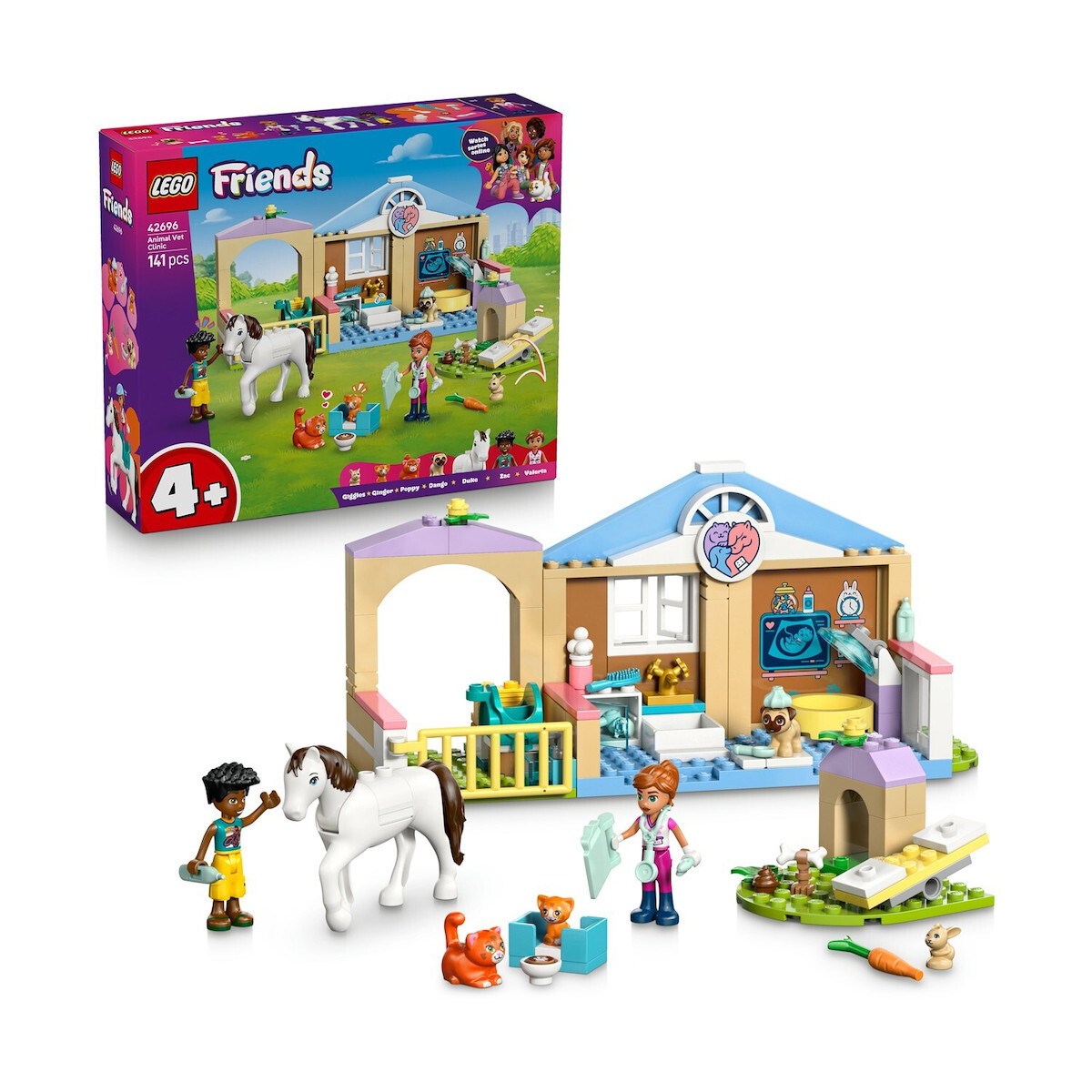 LEGO Friends Animal Vet Clinic για 4+ Ετών (42696)