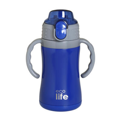 Ecolife Παιδικό Παγούρι Thermos Navy Blue 300ml (33-BO-2990)