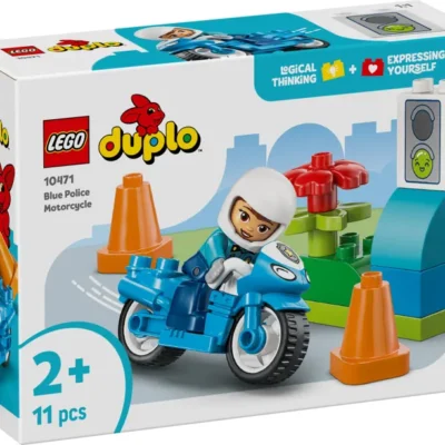 LEGO Duplo Blue Police Motorcycle (10471)
