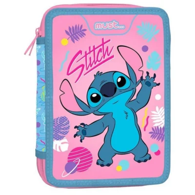 Must Team Κασετίνα Διπλή Γεμάτη Stitch | 000564407