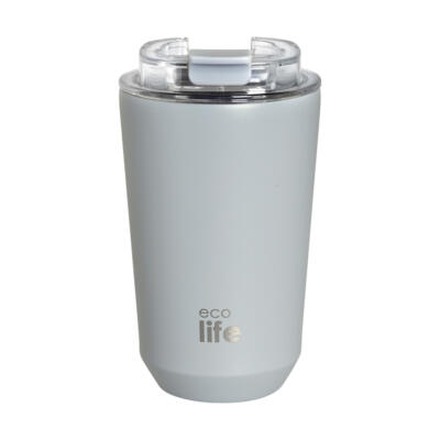 Ecolife Pure Grey Coffee Thermos 360ml (33-BO-4119)