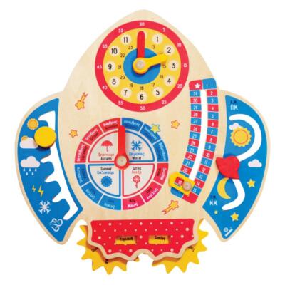 Svoora Ξύλινο Ημερολόγιο Εκμάθησης | 03040