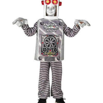 Αποκριάτικη Παιδική Στολή Robot Νο.8 | 77508
