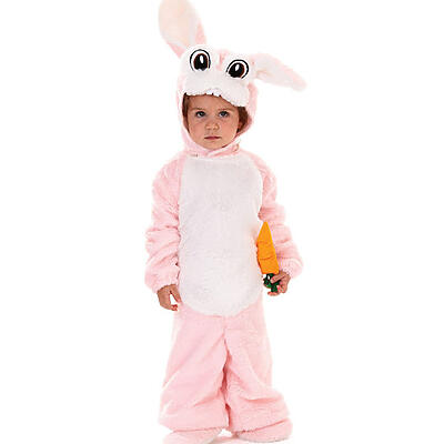 Αποκριάτικη Παιδική Στολή Κορίτσι Κουνελάκι Ροζ Νο.18 μηνών |  18218