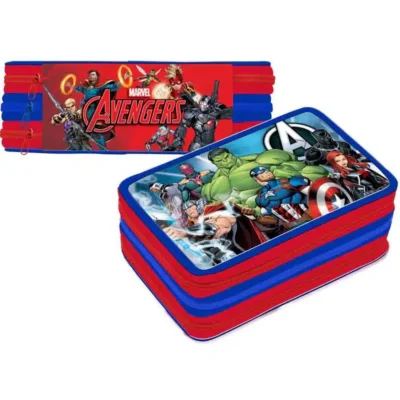 Κασετίνα Τριπλή Γεμάτη Avengers | 1004E-3249