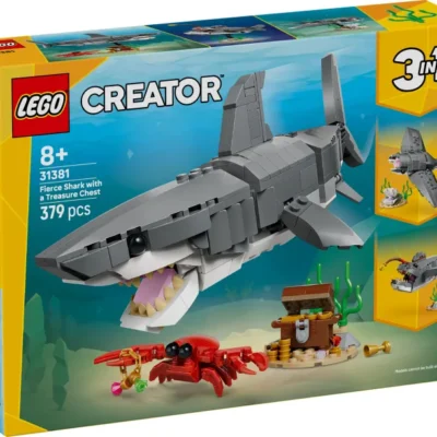 LEGO Creator 3in1 Fierce Shark With A Treasure Chest (31381)