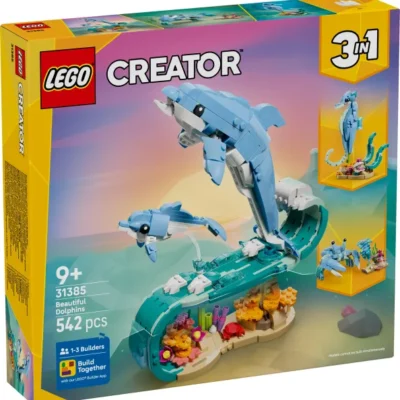 LEGO Creator 3in1 Sea Animals: Beautiful Dolphins (31385)