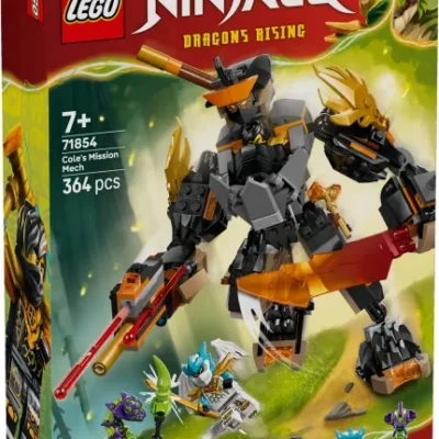 LEGO Ninjago Cole's Mission Mech & Dragon Zane (71854)