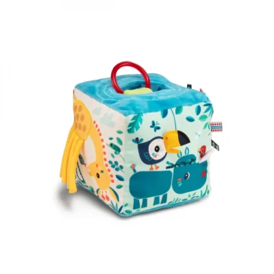 Lilliputiens Υφασμάτινος Κύβος Δραστηριοτήτων με Ήχους Ζούγκλας (LI83399)