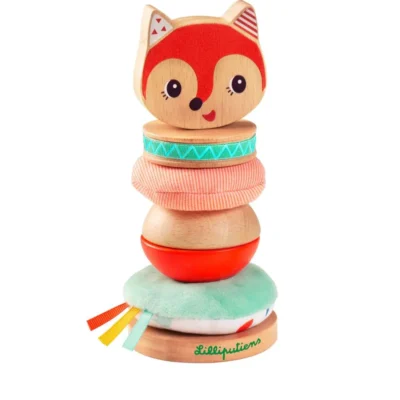 Lilliputiens Ξύλινη Πυραμίδα Ταξινόμησης Αλίς (LI83114)